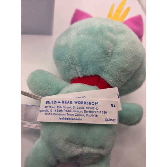 Build-A-Bear Disney Lilo & Stitch Scrump Mini Wristie Plush Mint Green 2023 /OO - Picture 4 of 5